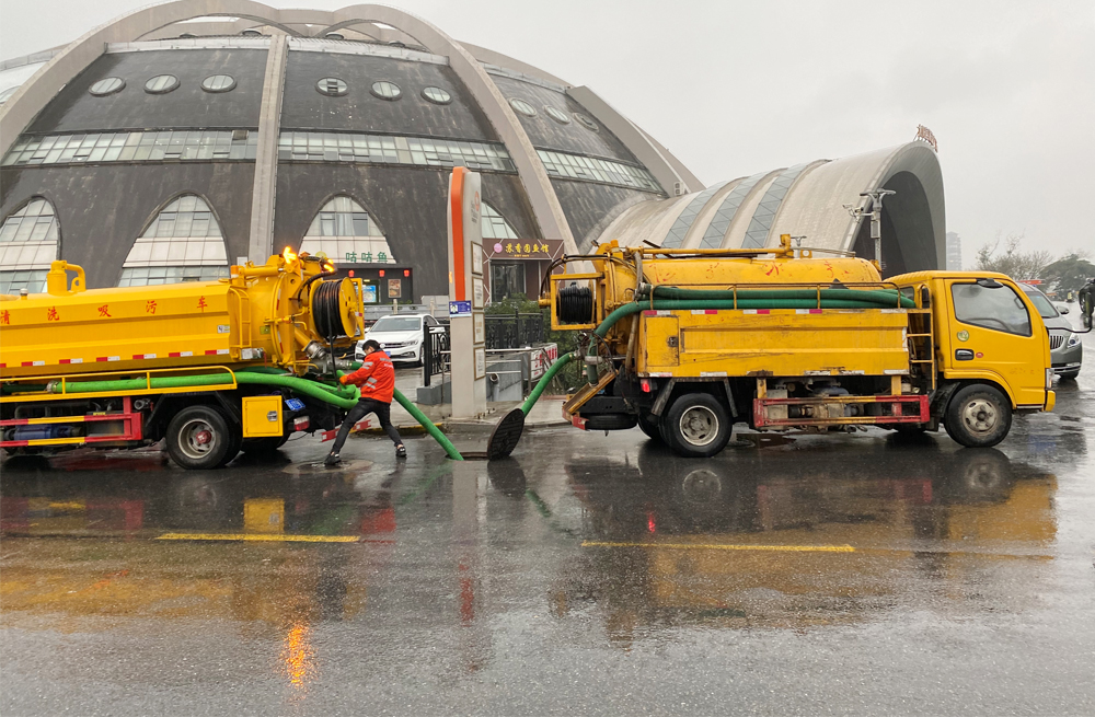 271石景山商场管道清淤